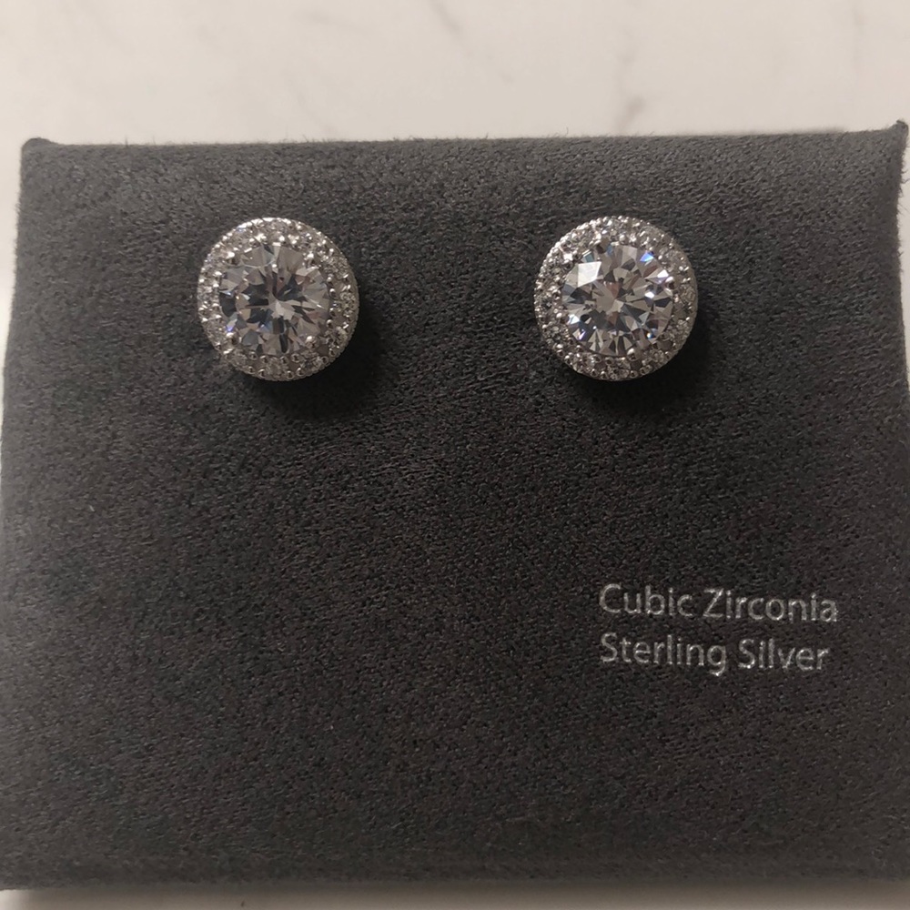 Nordstrom Cubic zirconia earrings